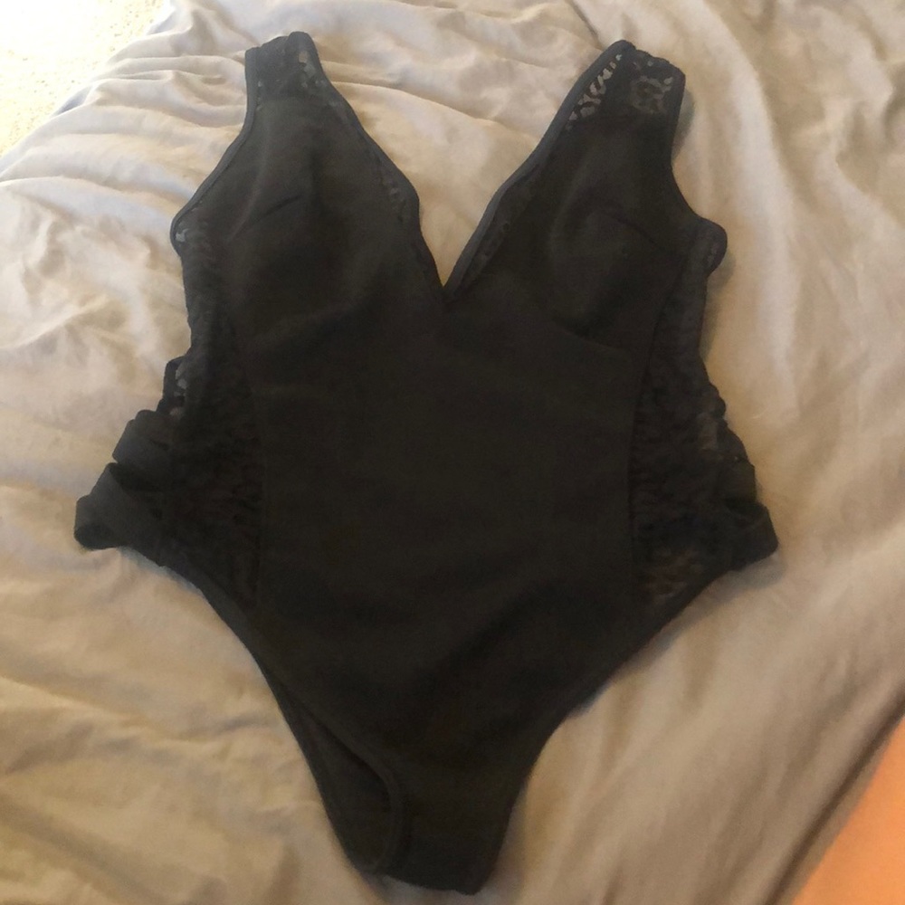Black ASOS swimsuit